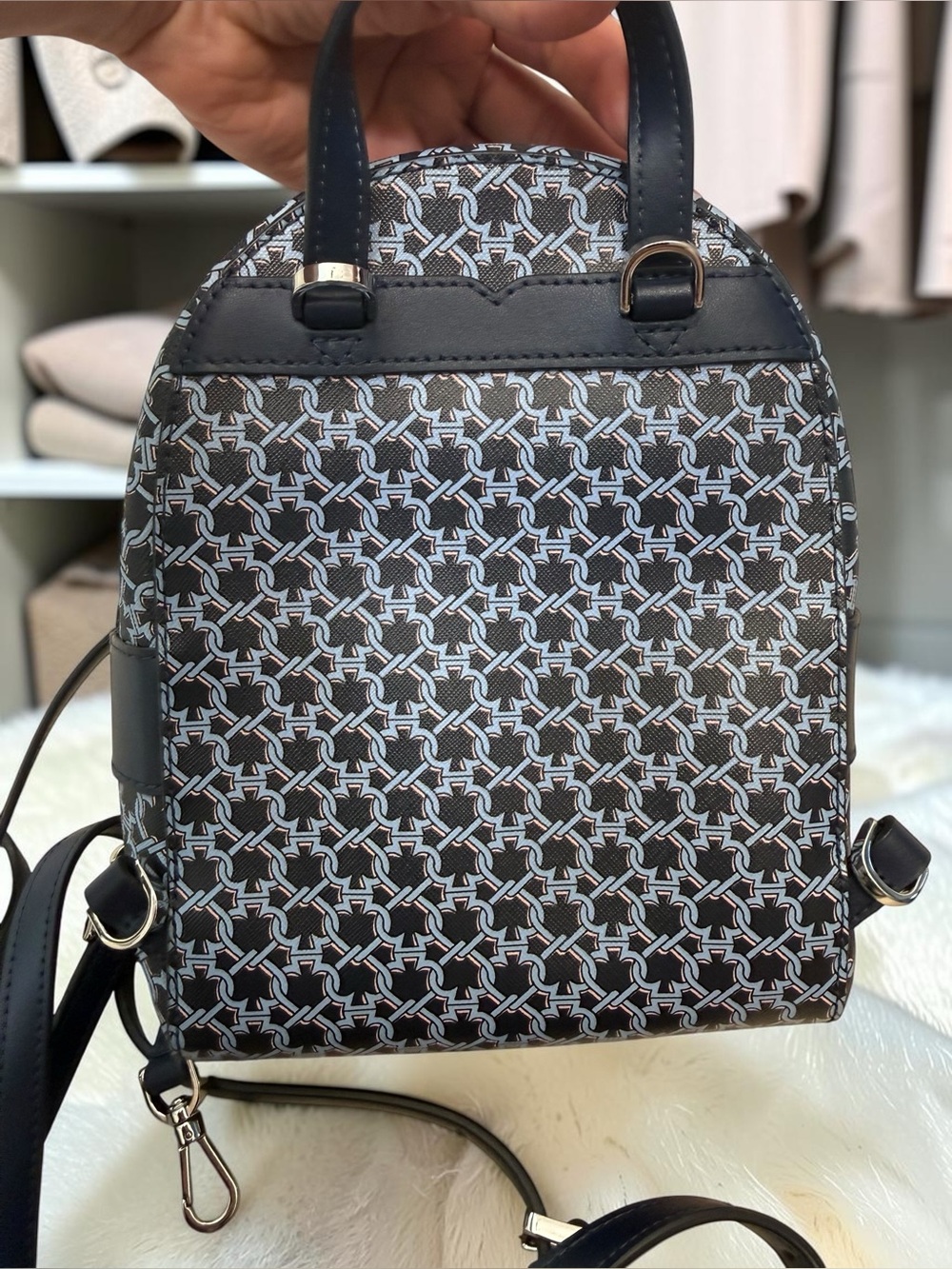 Kate Spade New York Spade Link Mini Convertible Backpack - Picture 5 of 10
